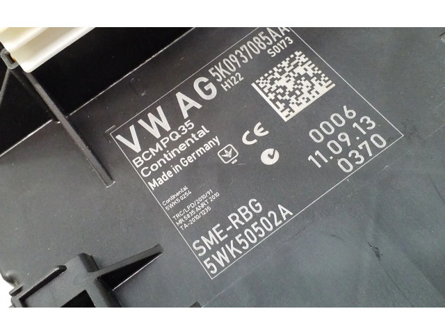 Блок комфорта 5K0937085AA, 5WK50502A Volkswagen Caddy