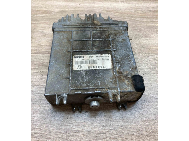 Блок управления двигателем Блок управления 028906021AT, 0281001368 Volkswagen PASSAT B4