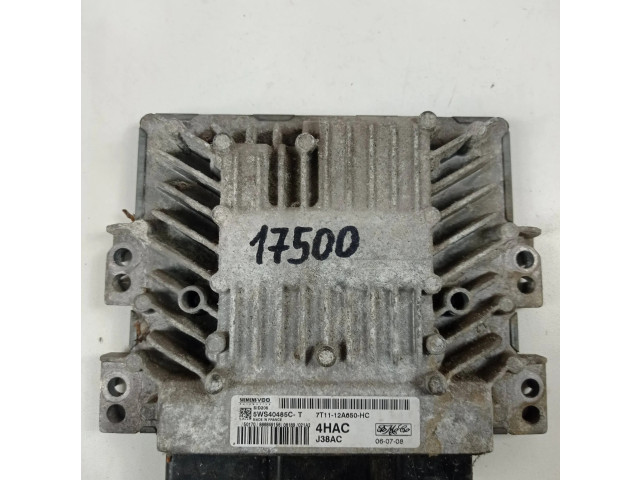Řídící jednotka 5WS40485C-T, 7t11-12a650-hc   Ford Focus 2008