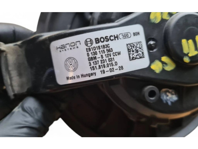 Вентилятор печки    1S1819015D, EB1D1S1B3C   Skoda Citigo