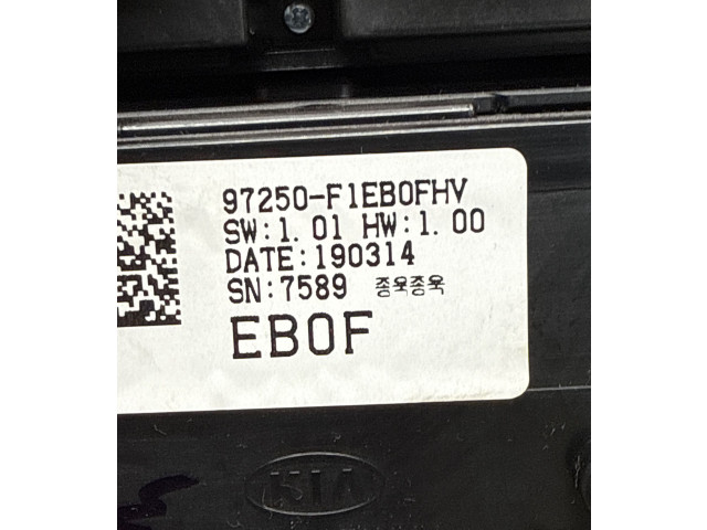 Блок управления климат-контролем 97250F1EB0, 97250F1EB0   KIA Sportage