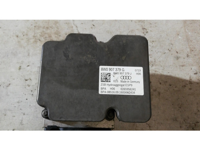 Pojistková skříňka Блок ABS 8W0614517K, 0265256306   Audi A4 S4 B9 2017