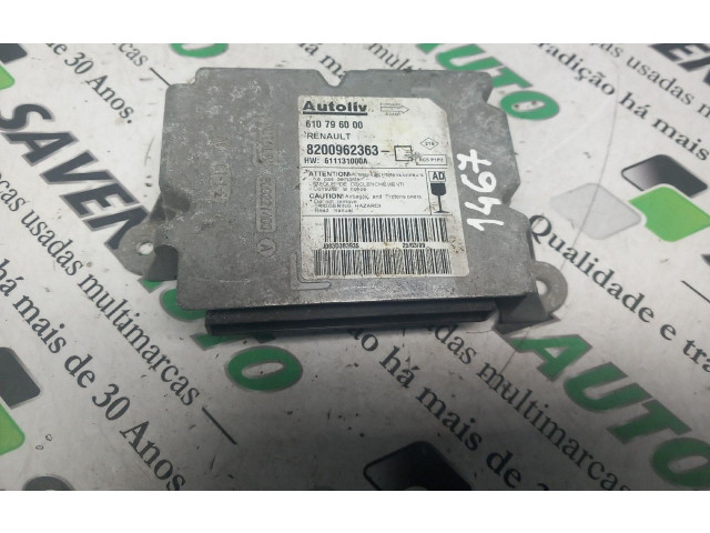 Блок подушек безопасности SV25-05-09, 1467   Renault Clio III