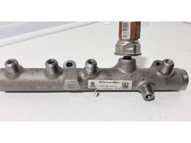 Топливная рампа 059130089AH, 059130758K   Audi A5 8T 8F   для двигателя CCWA