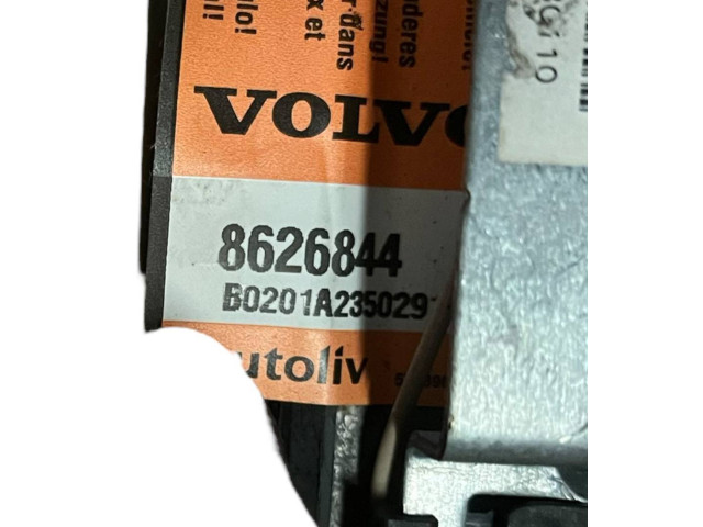 Подушка безопасности водителя 8626844, B0201A235029 Volvo V70