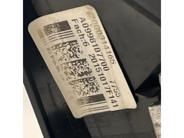 Zpětné zrcátko  Mercedes-Benz GLC X253 C253 2017  A0998107700, 0998107700  