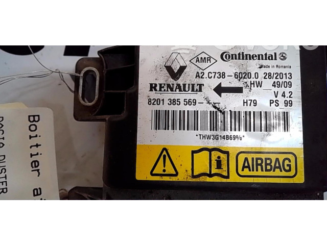 Блок подушек безопасности 8201385569   Dacia Duster