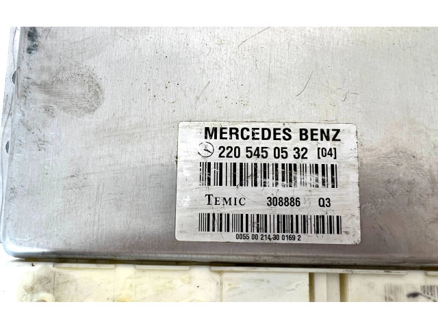 Řídící jednotka 2205450532, 308886Q3 Mercedes-Benz S W220 2001