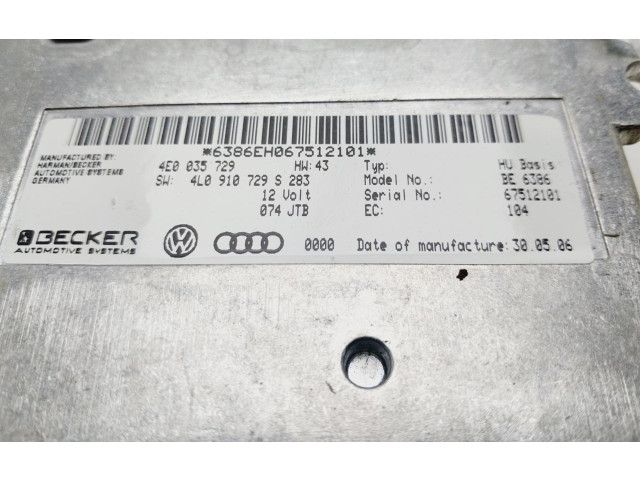 Řídící jednotka 4E0035729 Audi Q7 4L 2006