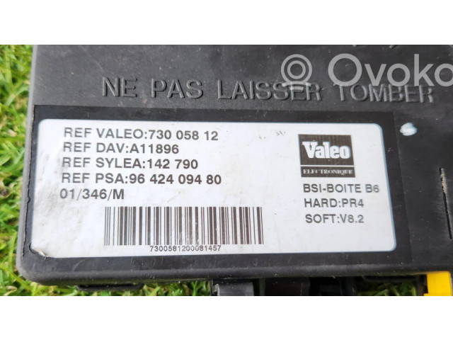 Блок комфорта 9642409480, A11896 Citroen Xsara Picasso