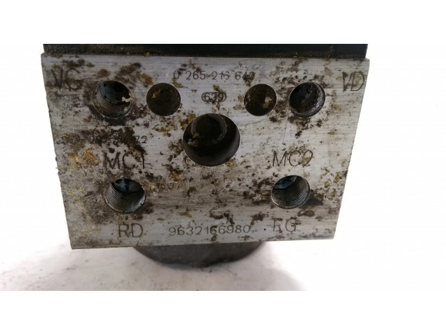 Блок АБС 9632166980, 0265216640   Peugeot  406  1999-2006 года
