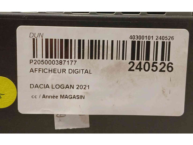 Дисплей 281156311R Dacia Logan III