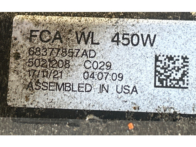 Вентилятор радиатора     68377857AD, 5021208    Jeep Grand Cherokee WL 